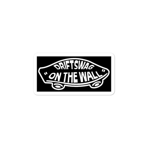 "On the wall" BoW Sticker